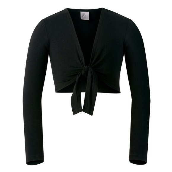Flo Dancewear Other - FLO - Tie front viscose bolero-Black-
